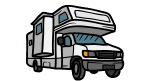 Class C Motorhome Icon for Background